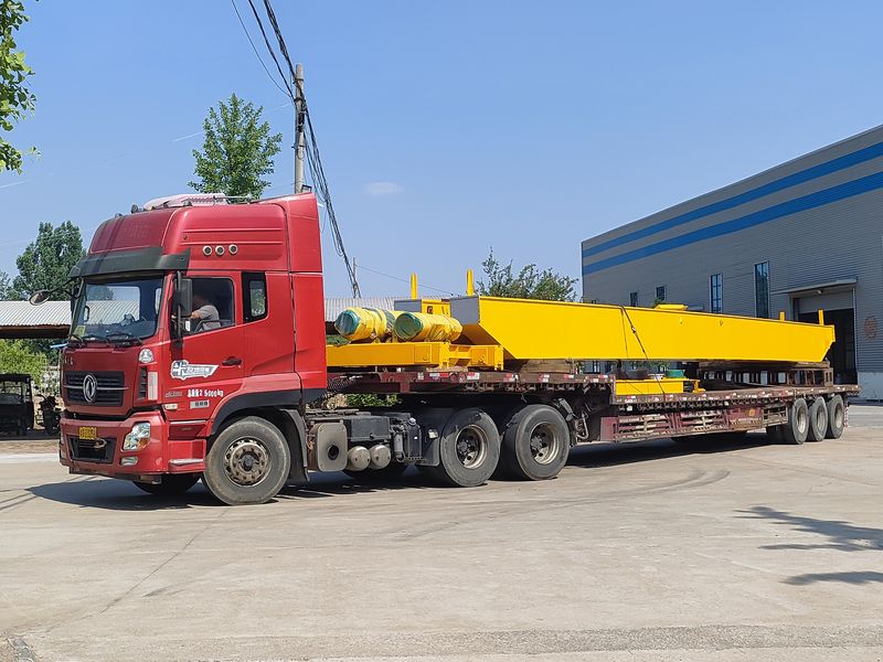 電動葫蘆橋式起重機(jī)  LH16/5t-16.4m 制作完成，發(fā)往湖南交付客戶使用。