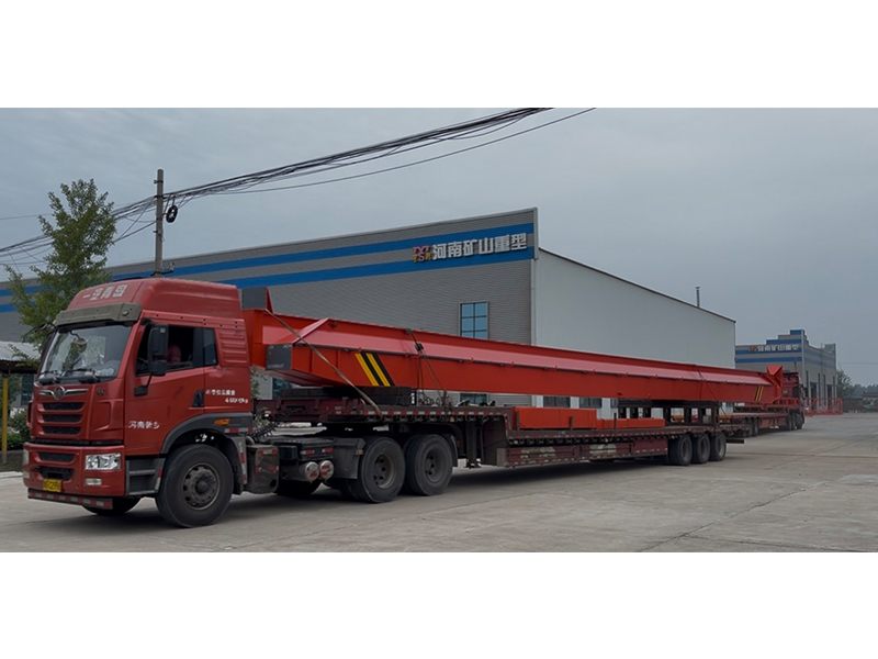 電動單梁起重機(jī) LD5t-26.72m 制作完成 裝車發(fā)出